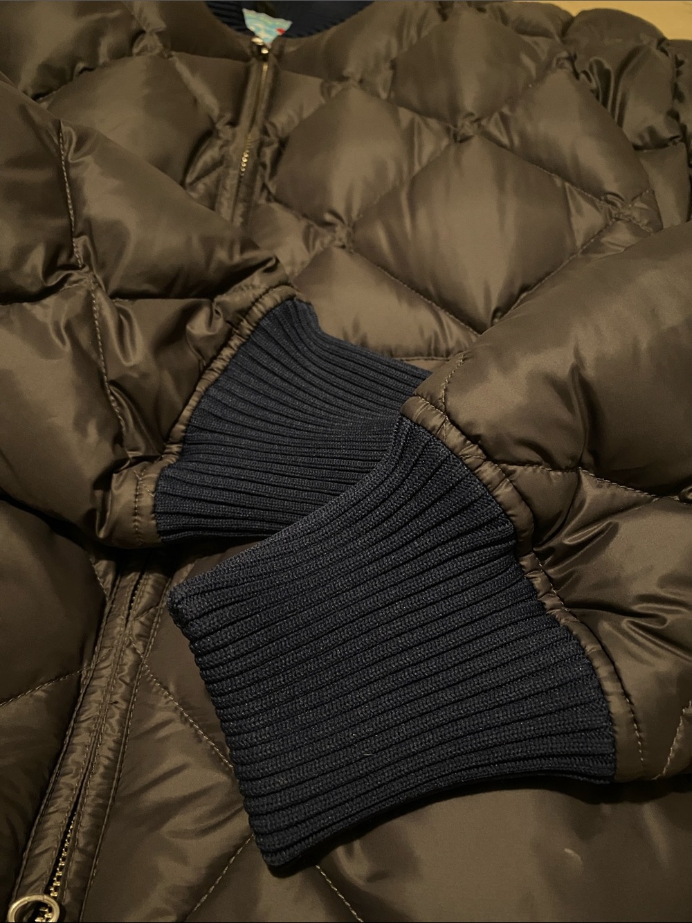 Imogene + Willie x Crescent Down Works Quilted Bomber, Size XS - Picture 12 of 13